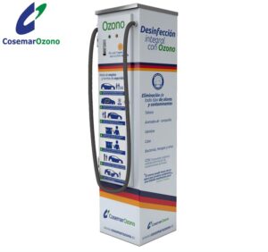 desinfeccion vehiculos generador ozono o3 clean car