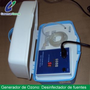 desinfectador de fuentes, generador de ozono para desinfectar fuentes de agua