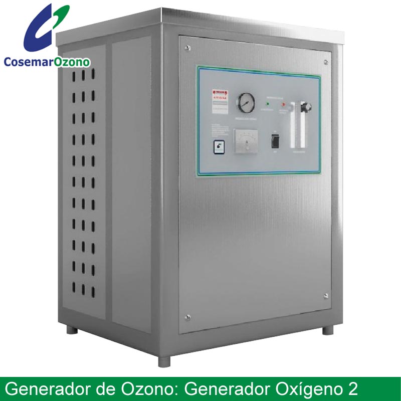 Generador de Ozono OZ-750-CAI Instapura para 750 mgr/hr- 2.2 gr/hr con  oxígeno