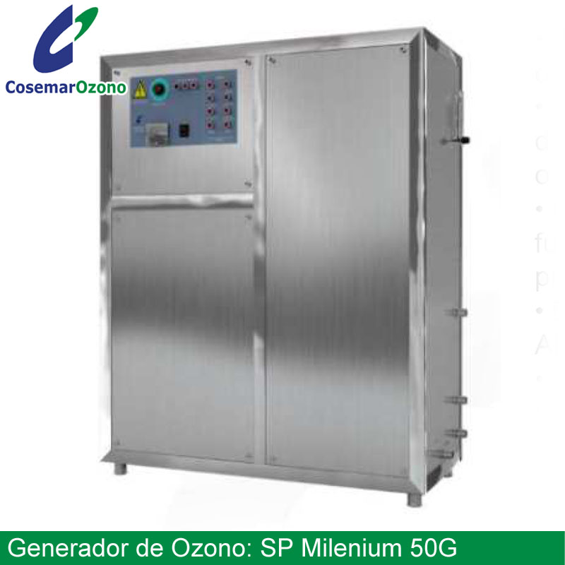 ozonizador, generador ozono industrial sp milenium 50g