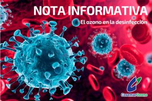 Nota informativa: Ozono en la desinfección