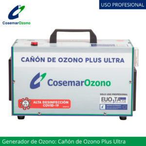 Cañon de Ozono Plus Ultra, alta desinfección USO PROFESIONAL